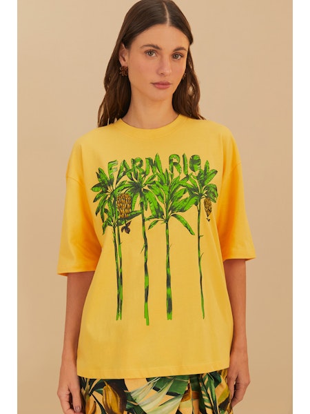 FARMRIO PLEAT T-SHIRT