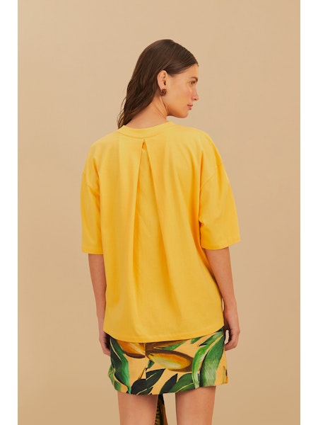 FARMRIO PLEAT T-SHIRT