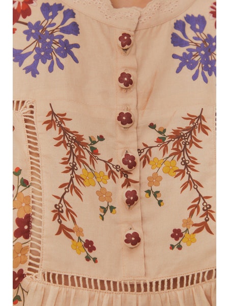 BEAUTY BOUQUET PINK BLOUSE