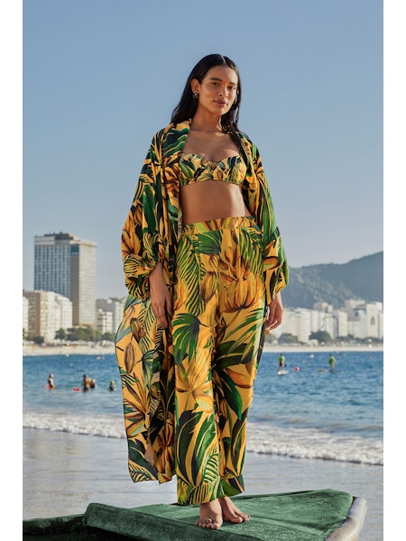 BANANART YELLOW KIMONO