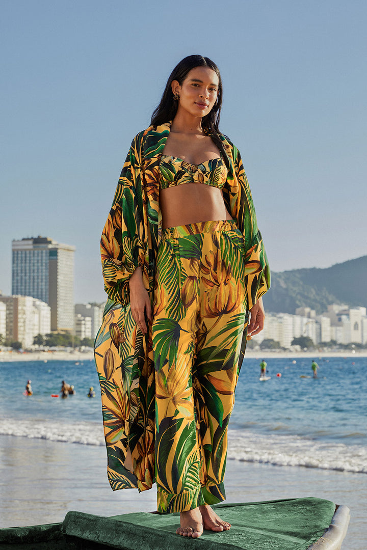 BANANART YELLOW KIMONO