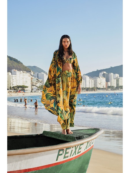 BANANART YELLOW KIMONO