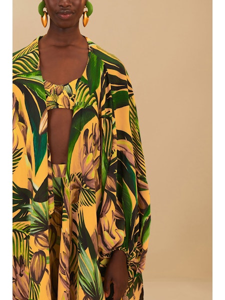 BANANART YELLOW KIMONO