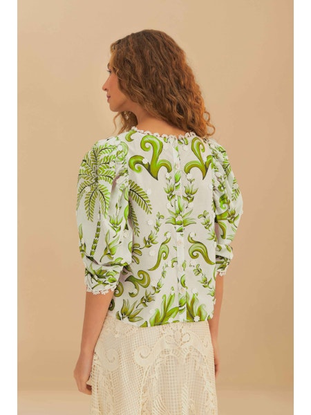 MILANI OFF-WHITE BLOUSE