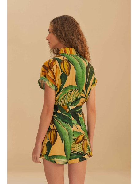 BANANART YELLOW ROMPER