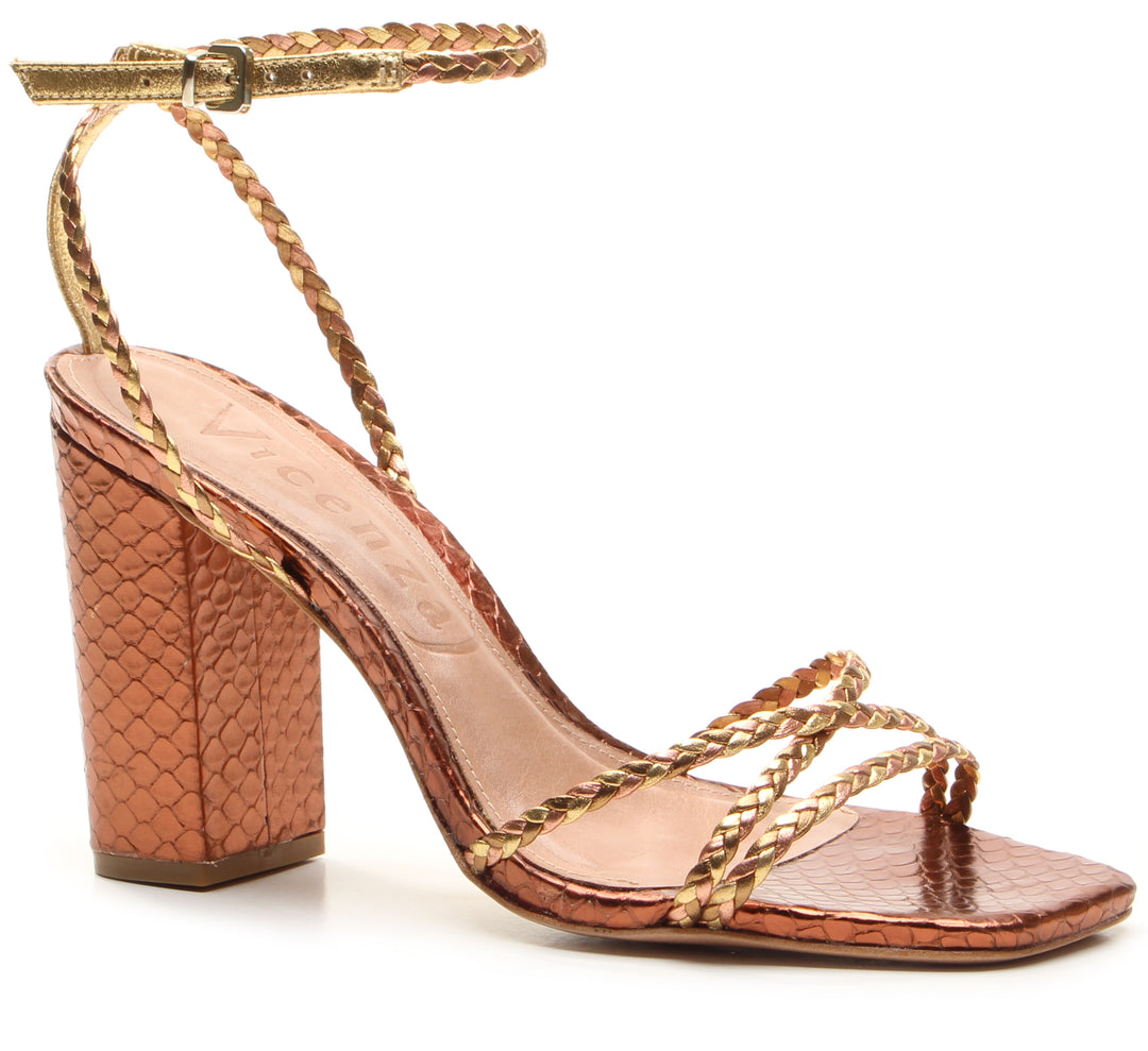 Bariloche Heel | Bronze