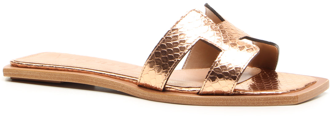 Michigan Sandal | Bronze