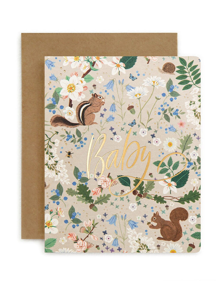 Baby (Chipmunk) Greeting Card