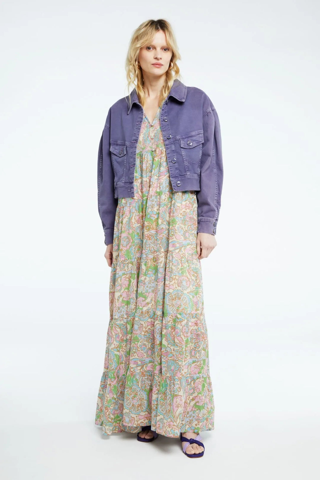 Cala Dress Sandy Beach/Pink