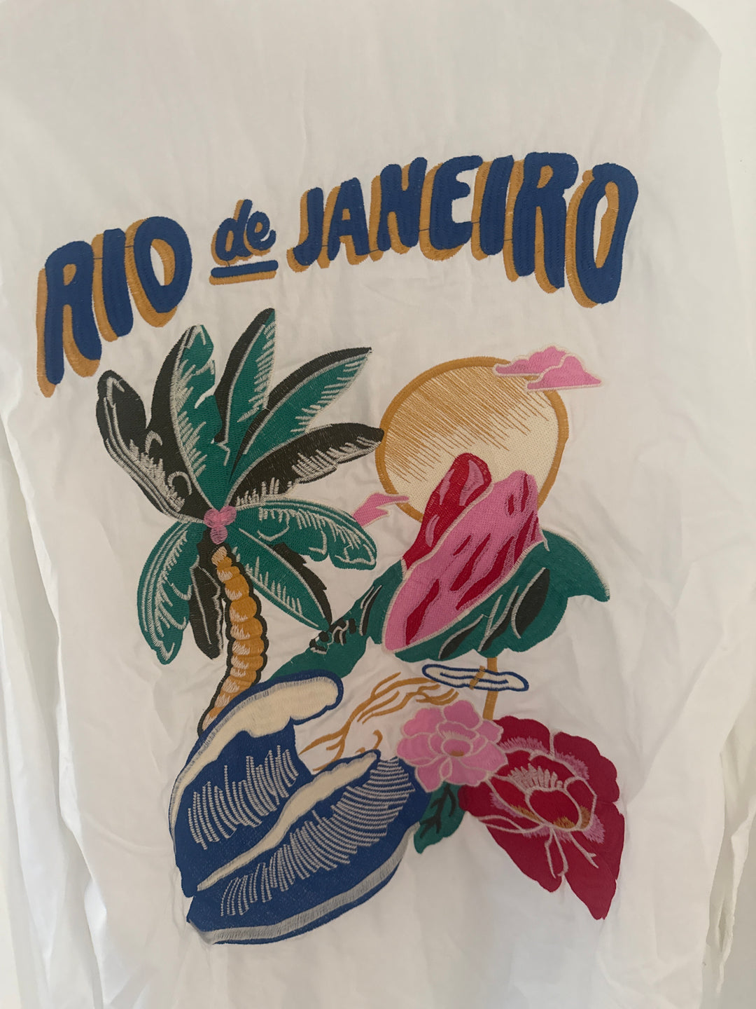 Chemise blanc Rio de Janero