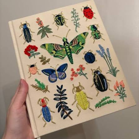 Curio Embroidered Fabric Sketchbook