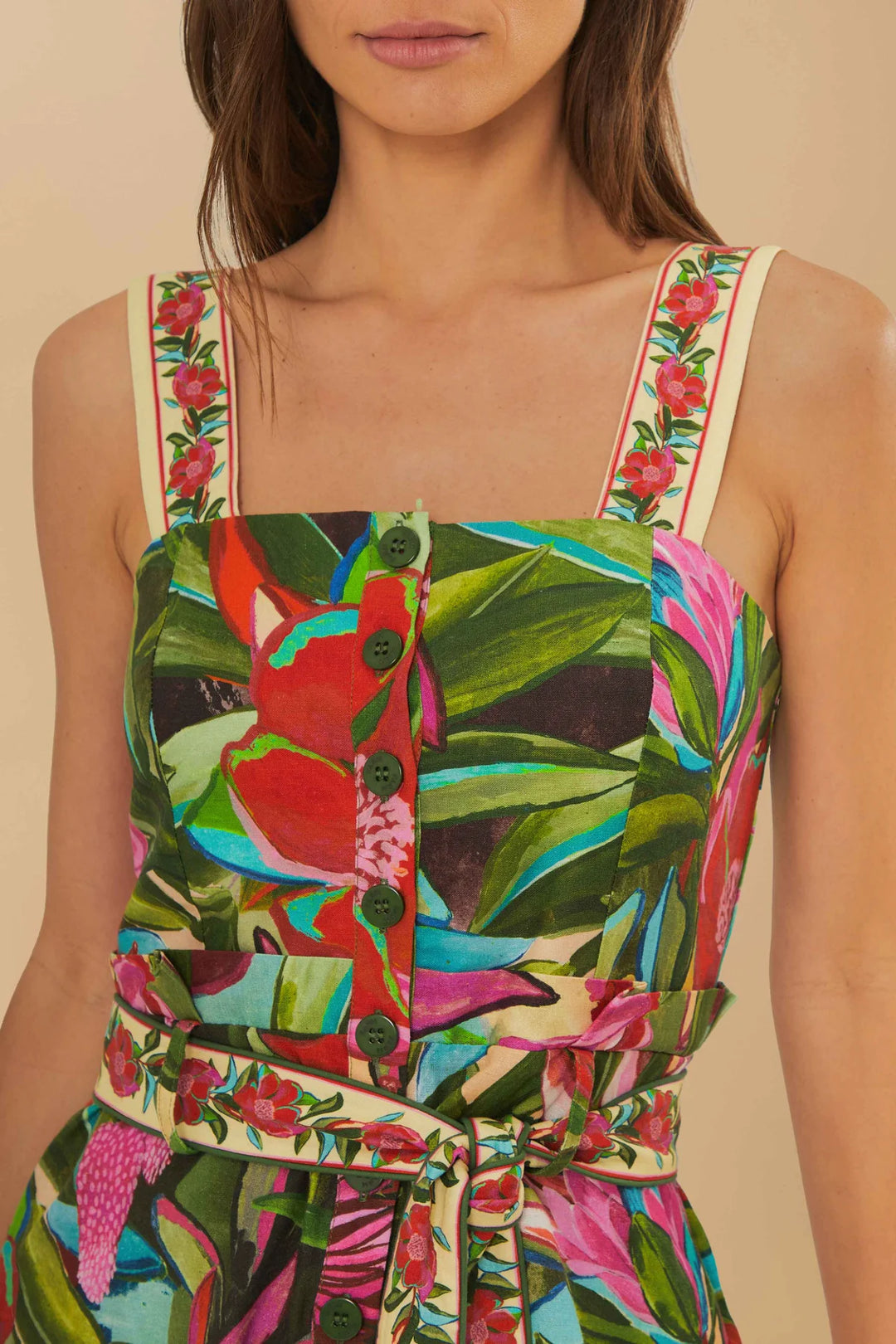JARDIN DE REVE MULTICOLOR ROMPER
