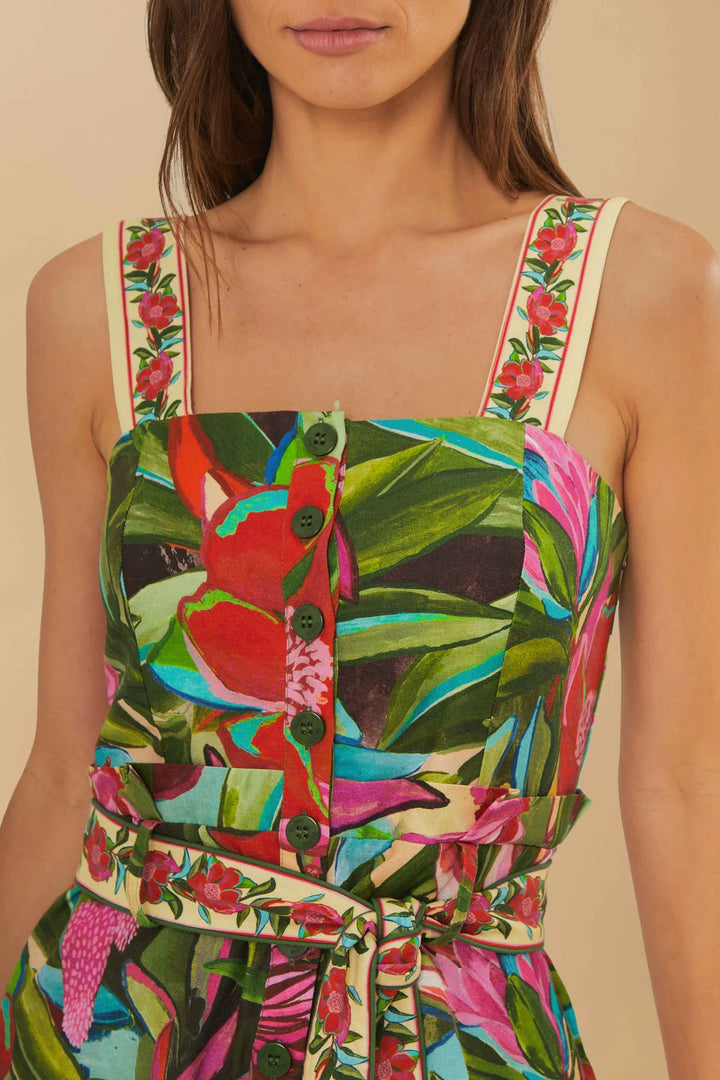 JARDIN DE REVE MULTICOLOR ROMPER