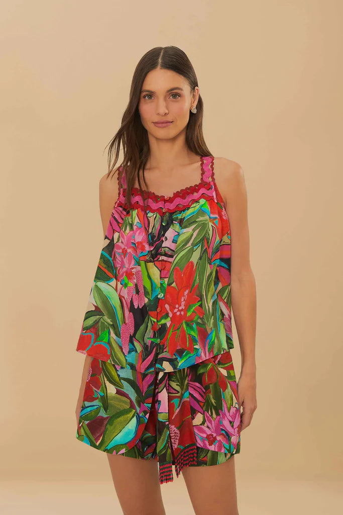 JARDIN DE REVE MULTICOLOR SHORTS
