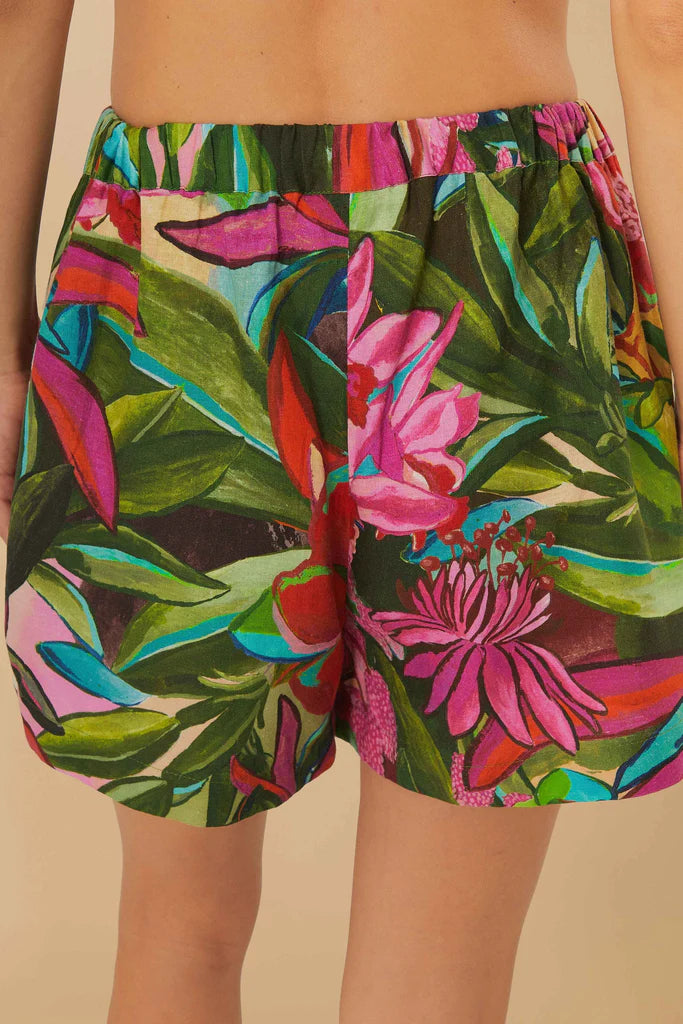 JARDIN DE REVE MULTICOLOR SHORTS