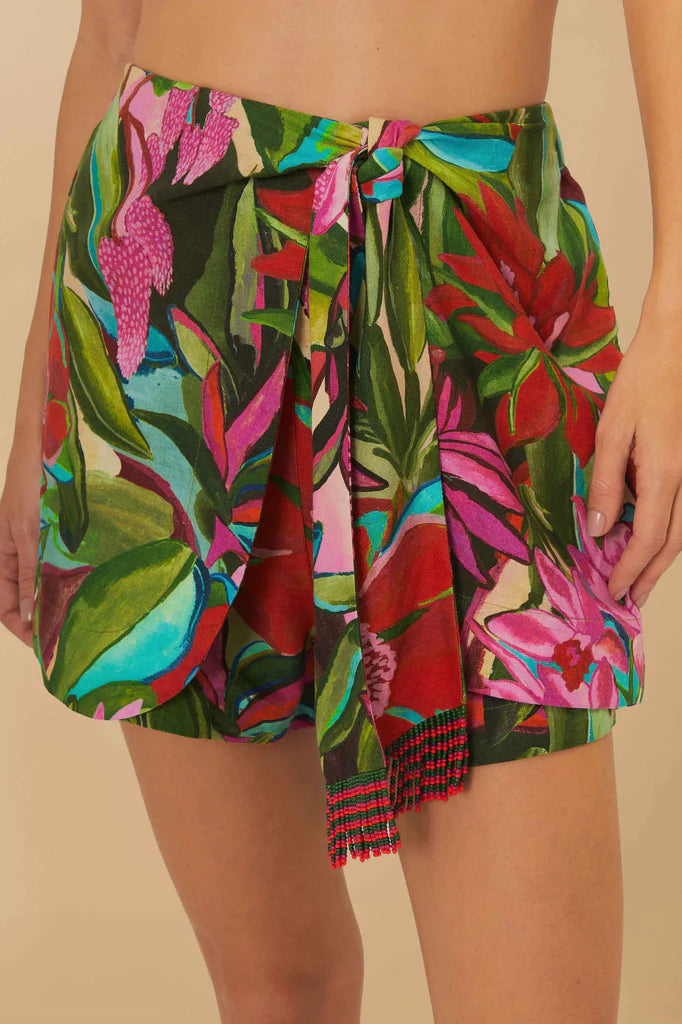 JARDIN DE REVE MULTICOLOR SHORTS