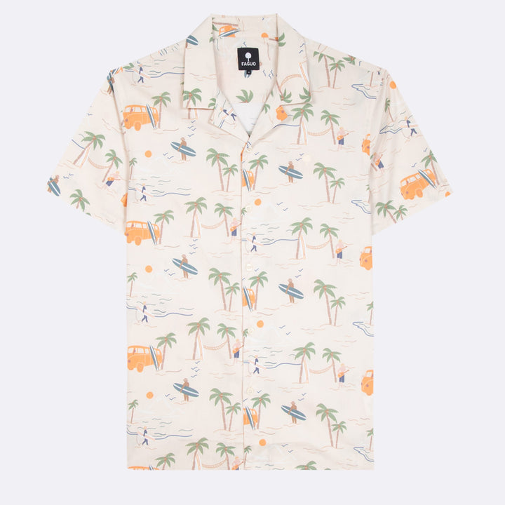 Vimy Cotton Shirt | Ecru