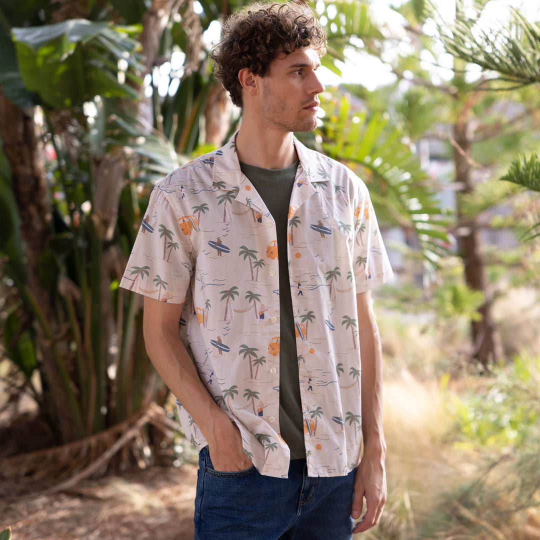 Vimy Cotton Shirt | Ecru