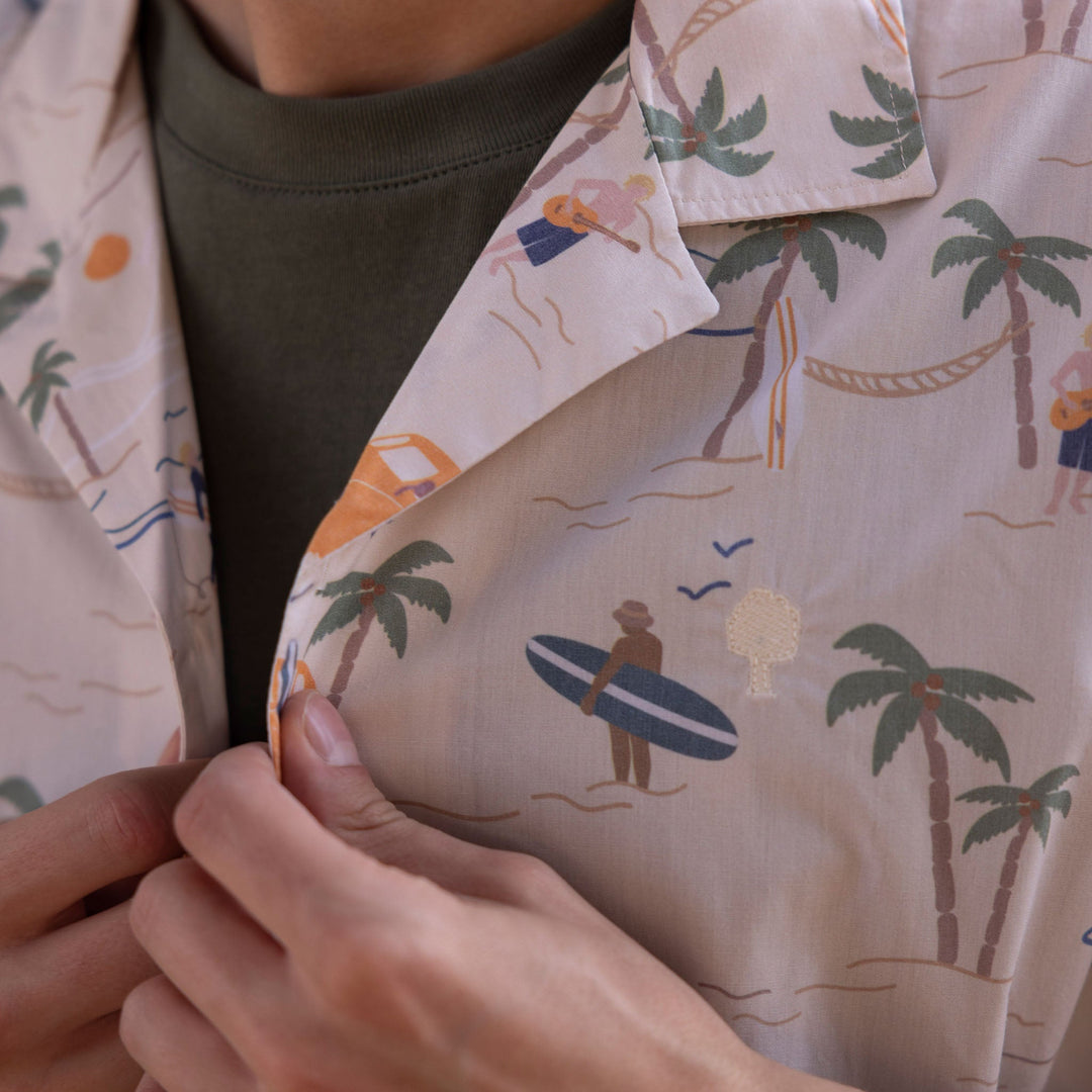 Vimy Cotton Shirt | Ecru