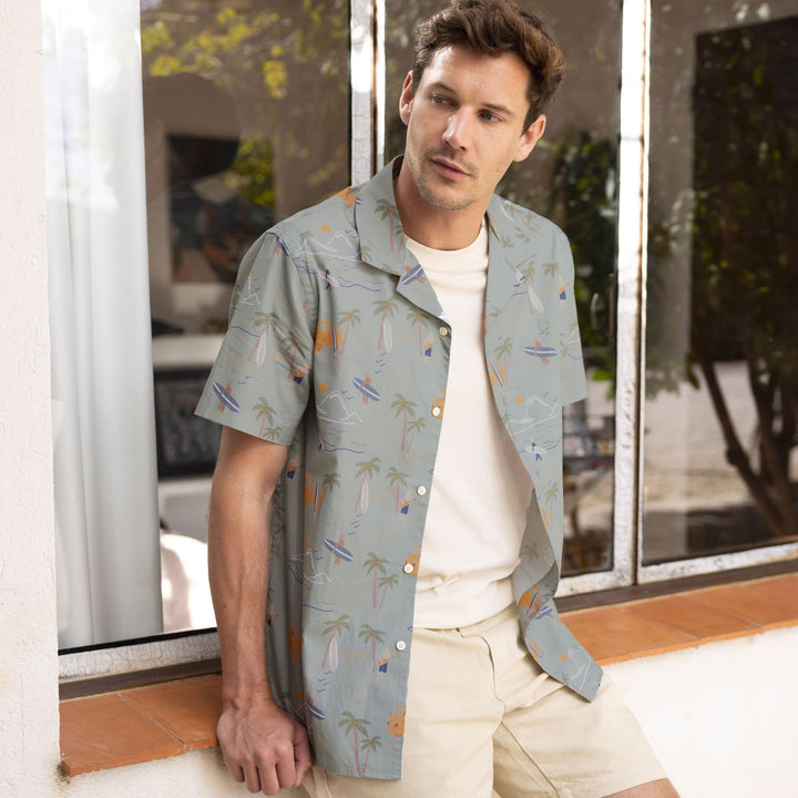 Vimy Cotton Shirt | Light Green