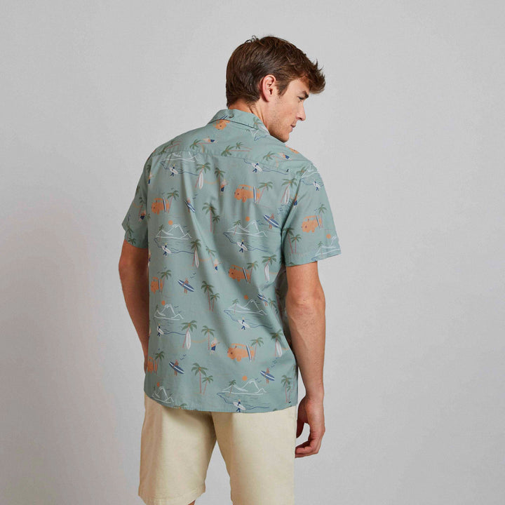 Vimy Cotton Shirt | Light Green