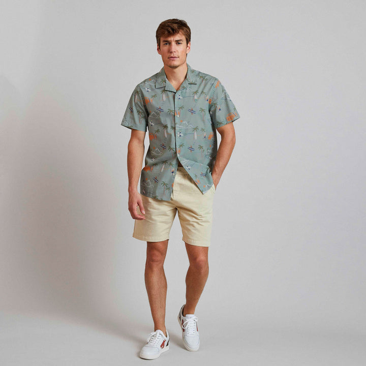 Vimy Cotton Shirt | Light Green