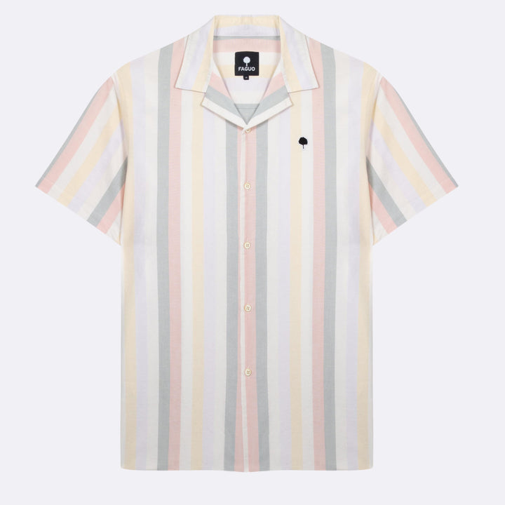 Vimy Cotton Shirt | Light Multicolour