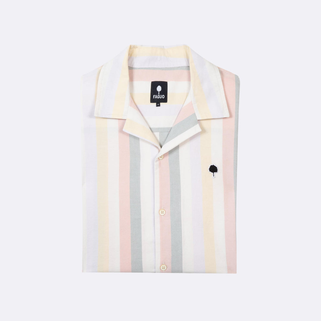 Vimy Cotton Shirt | Light Multicolour