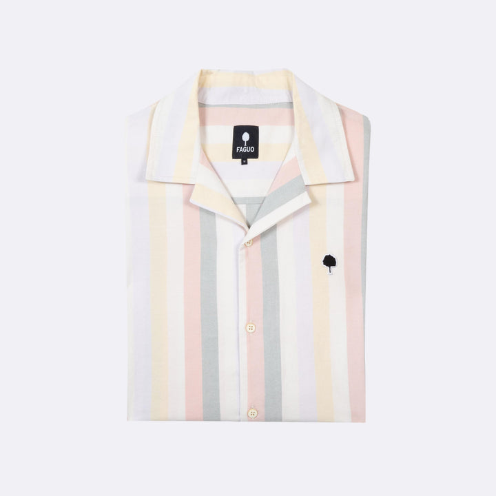 Vimy Cotton Shirt | Light Multicolour