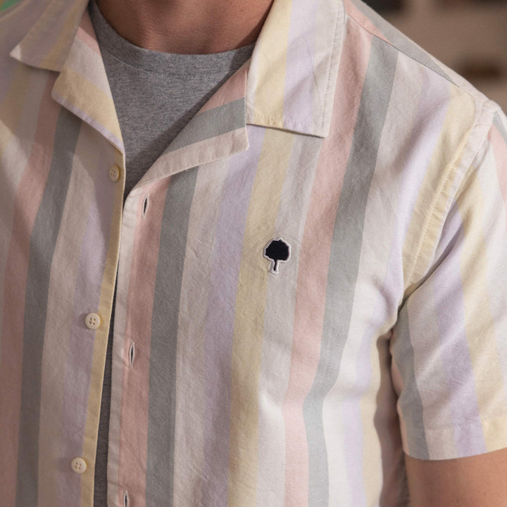 Vimy Cotton Shirt | Light Multicolour