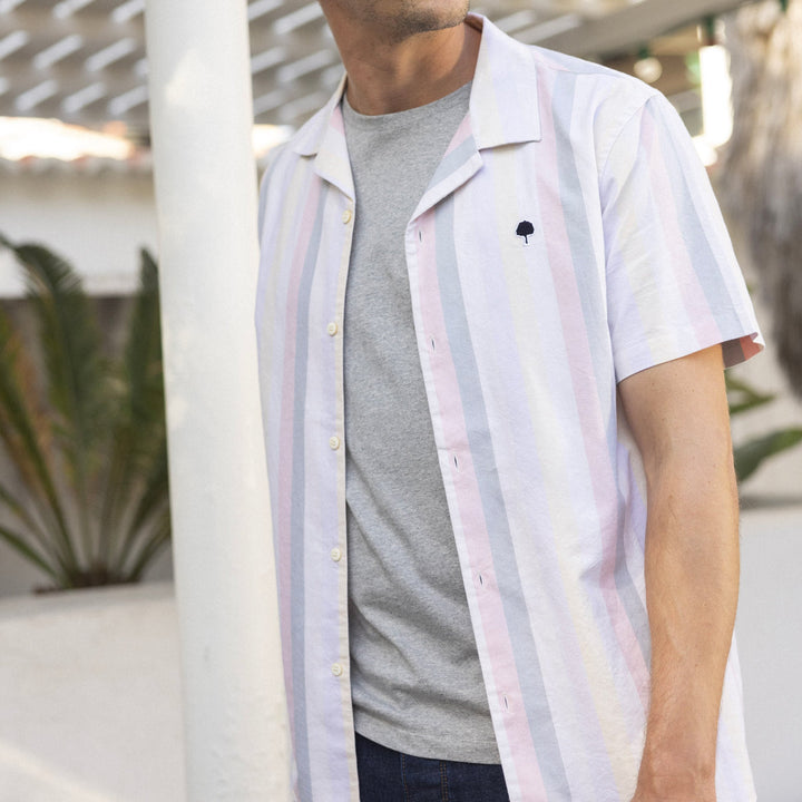 Vimy Cotton Shirt | Light Multicolour