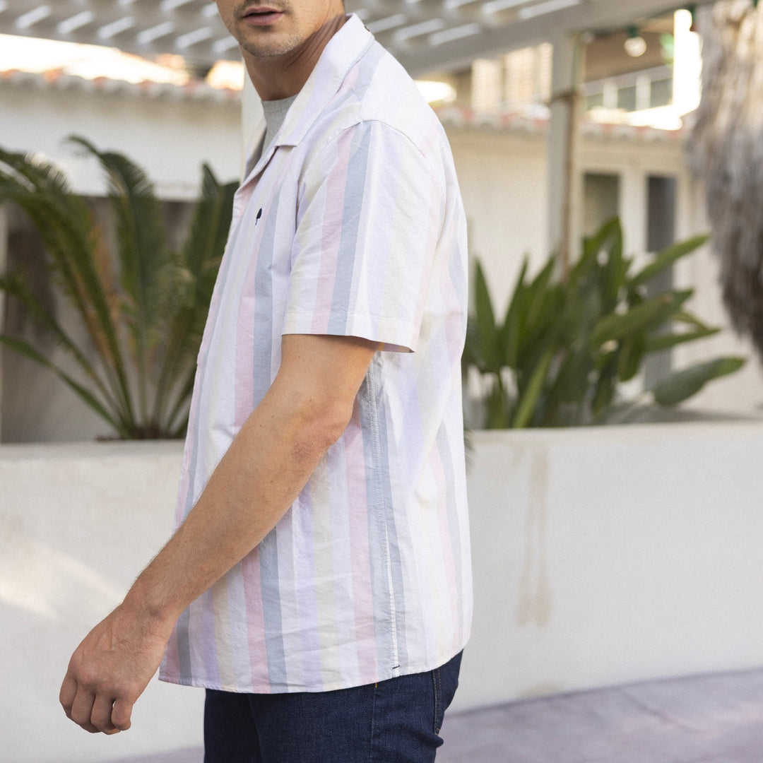 Vimy Cotton Shirt | Light Multicolour