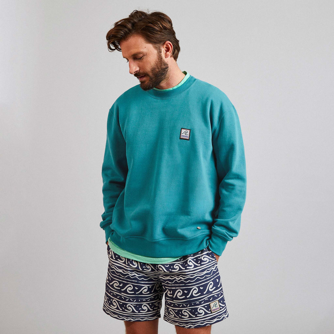Fango Cotton Sweatshirt | Ocean