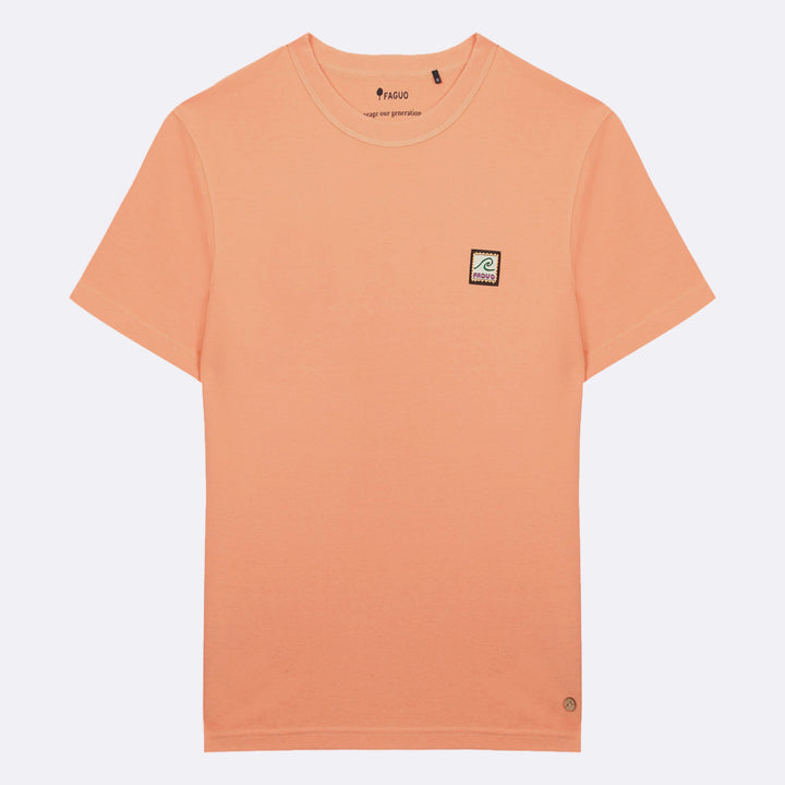 Lugny Cotton T-Shirt | Peach