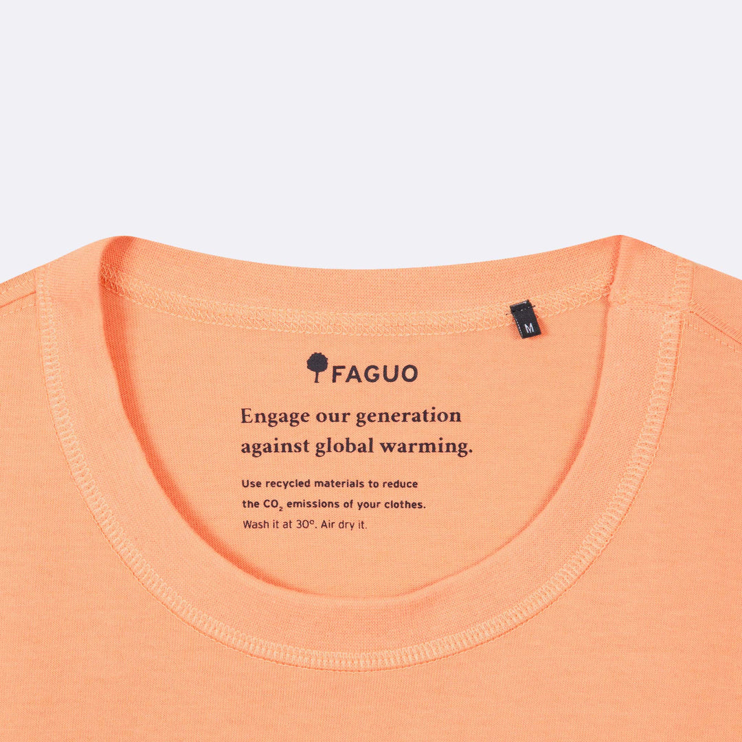 Lugny Cotton T-Shirt | Peach