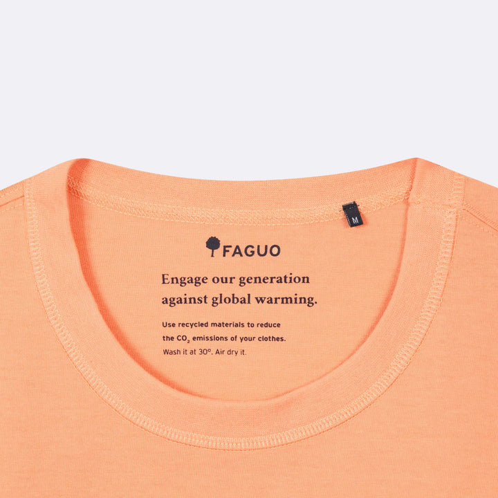 Lugny Cotton T-Shirt | Peach