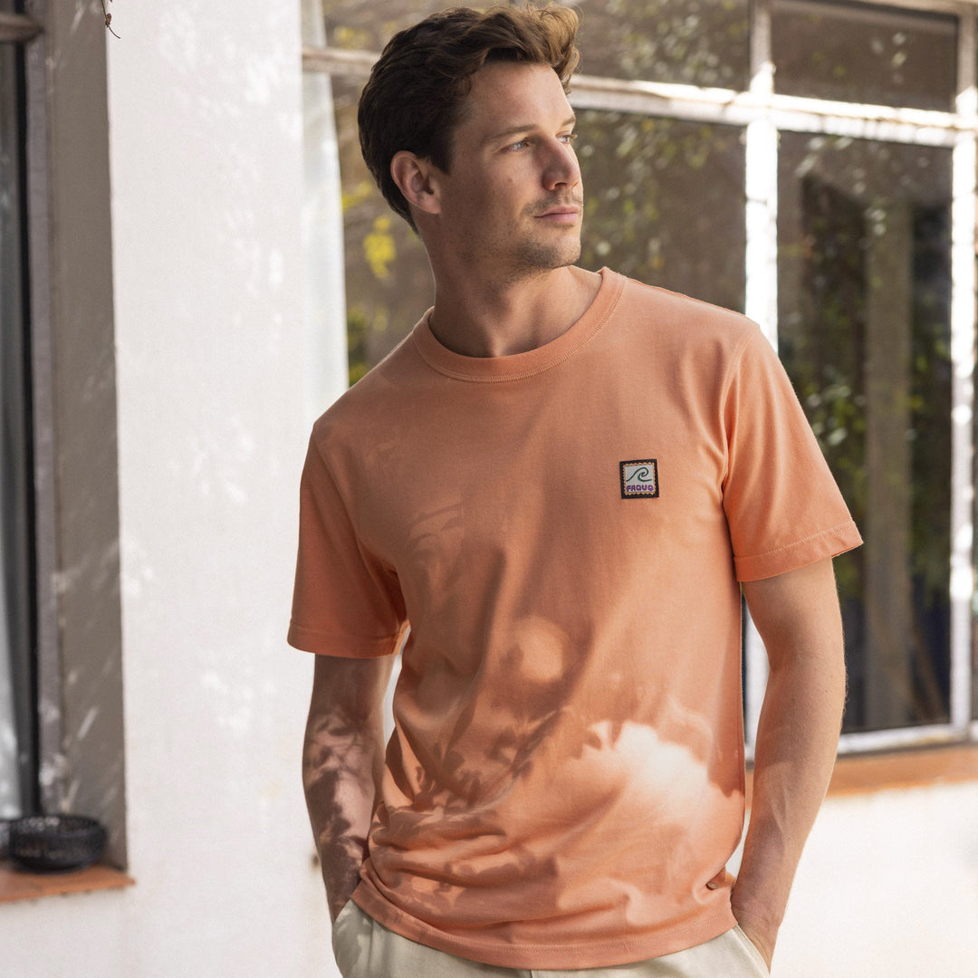 Lugny Cotton T-Shirt | Peach