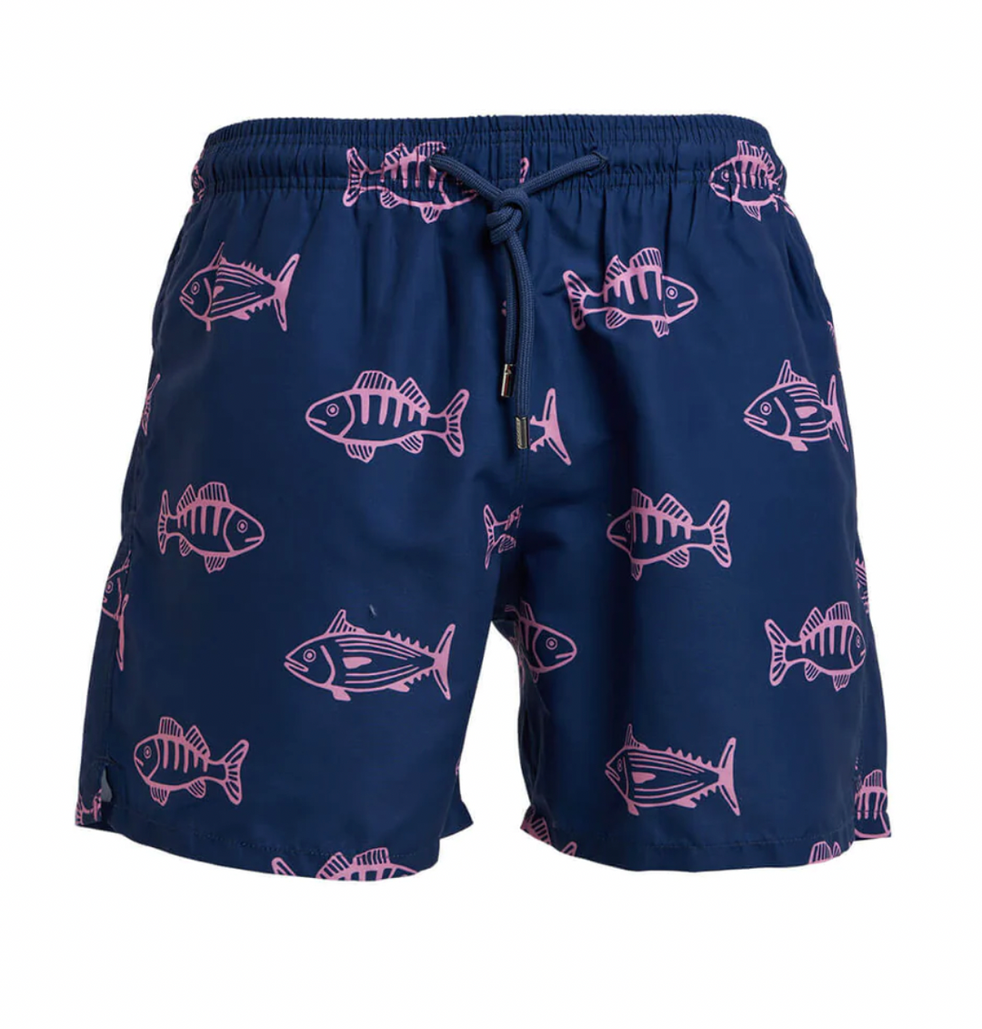 Kids Swim Shorts Skip jacks Navy