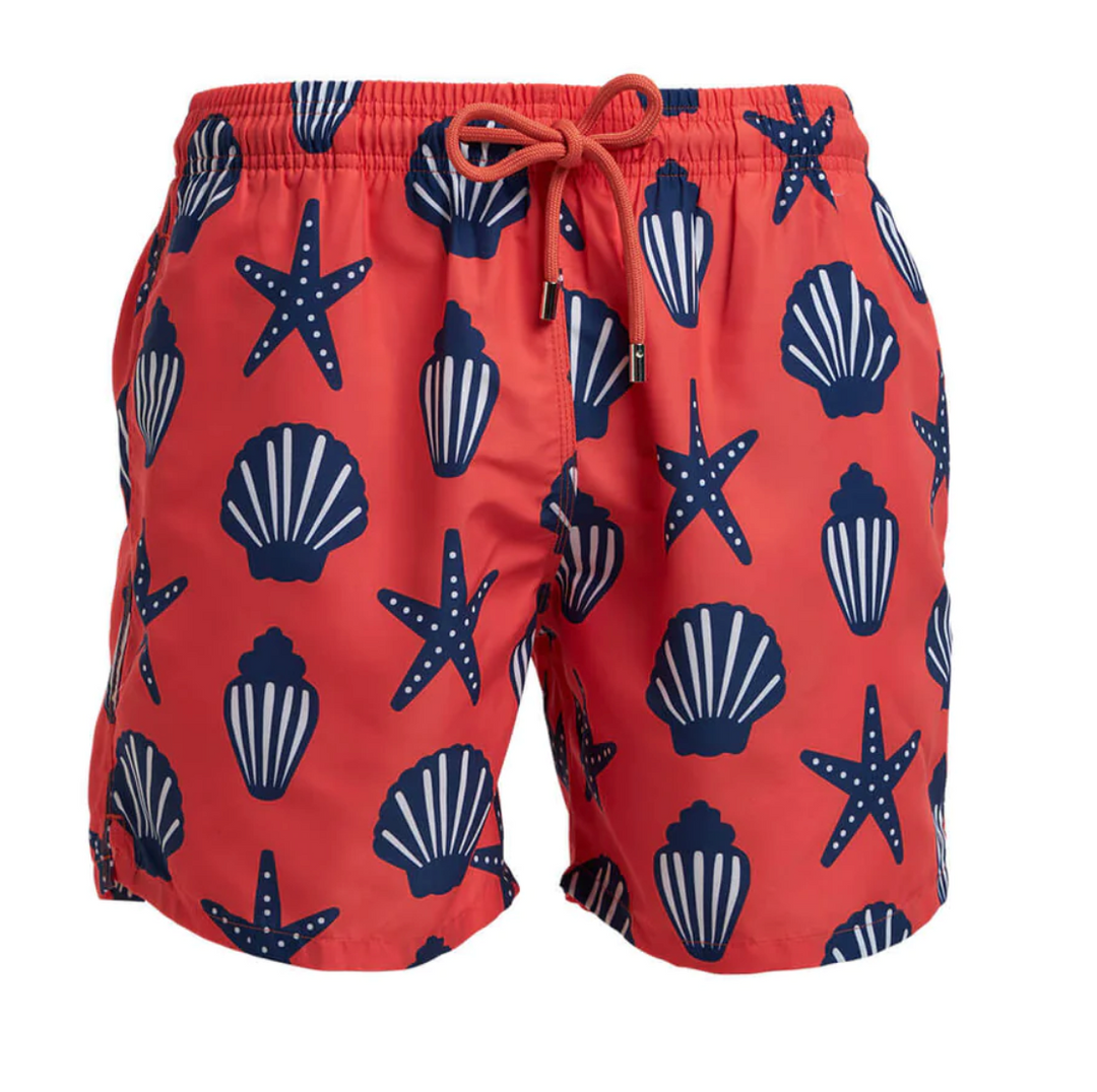Kids Swim Shorts Shell Orange