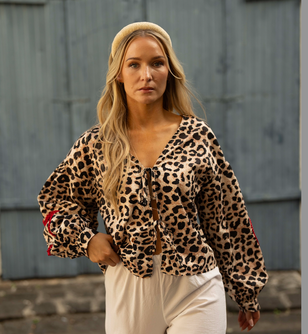 Gaelle Shirt - Leopard