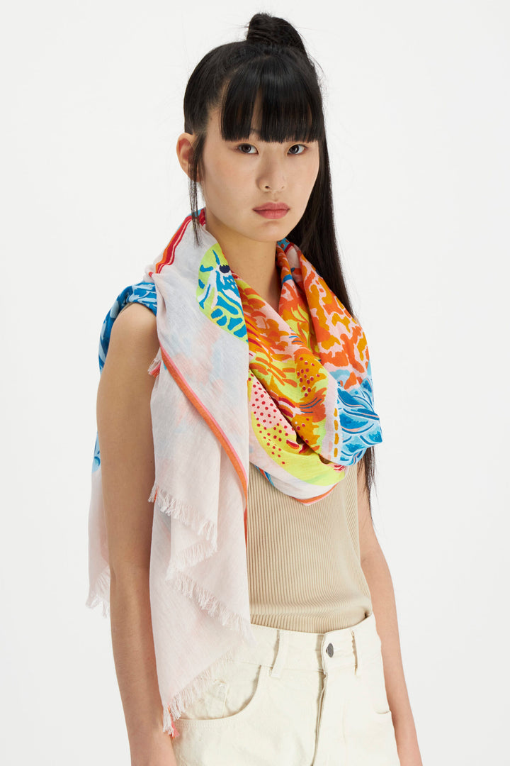 Tango Orange Scarf 100