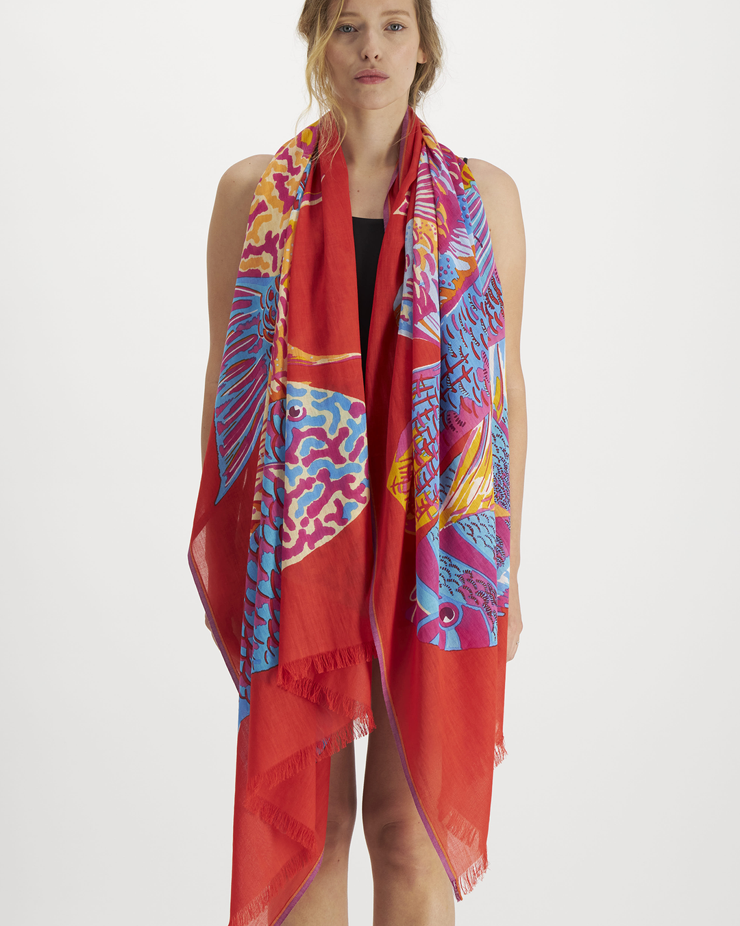 Tango Red Scarf 100