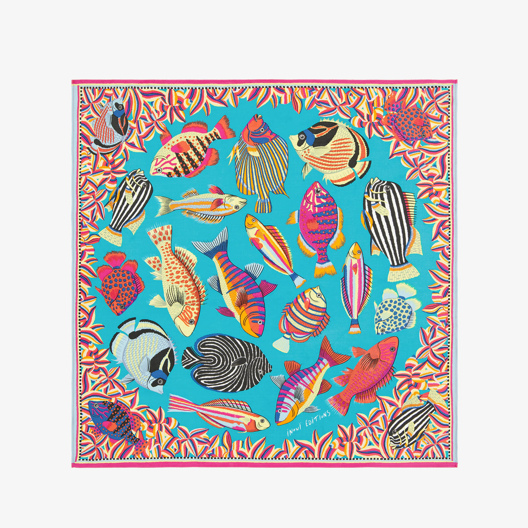 Turquoise Tuba Square 65
