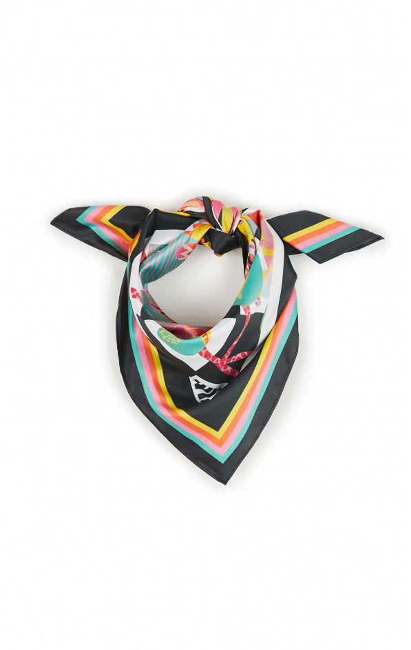 Medium Scarf Chess Black