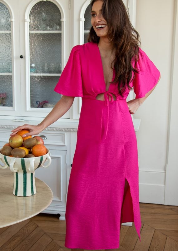 Robe Anais Fuchia