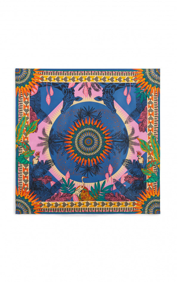 Mini Scarf Zulu Bleu