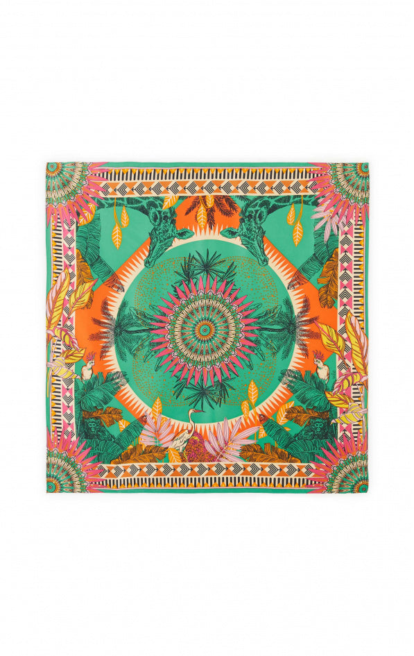 Mini Scarf Zulu Green