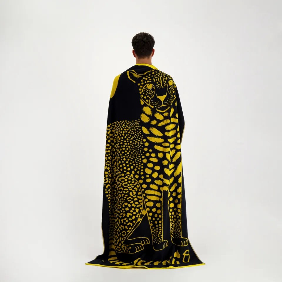 BEACH TOWEL LEONCE SAFFRON