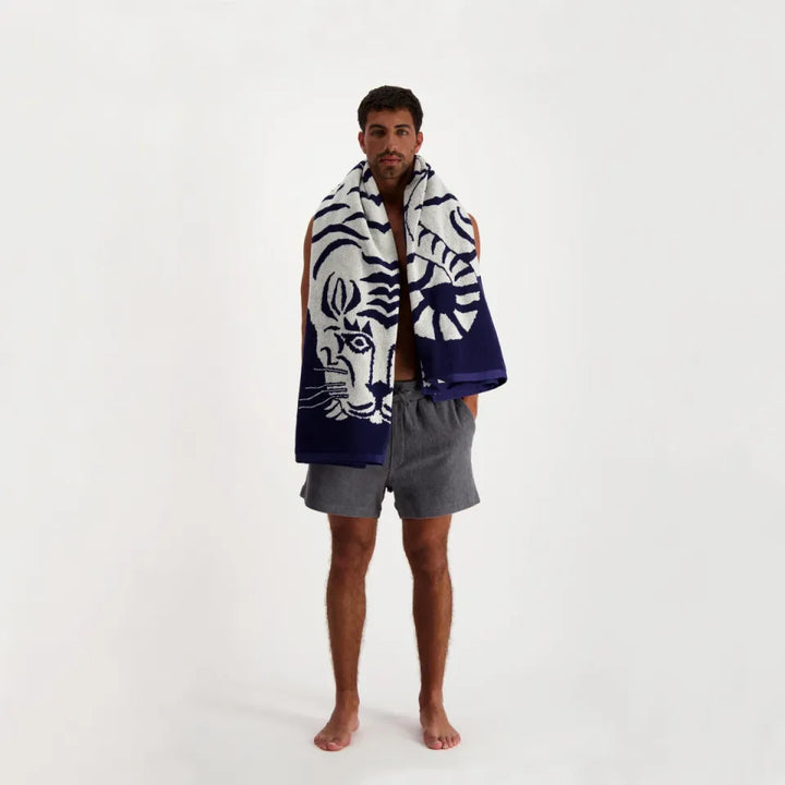 BEACH TOWEL TODD BLUE