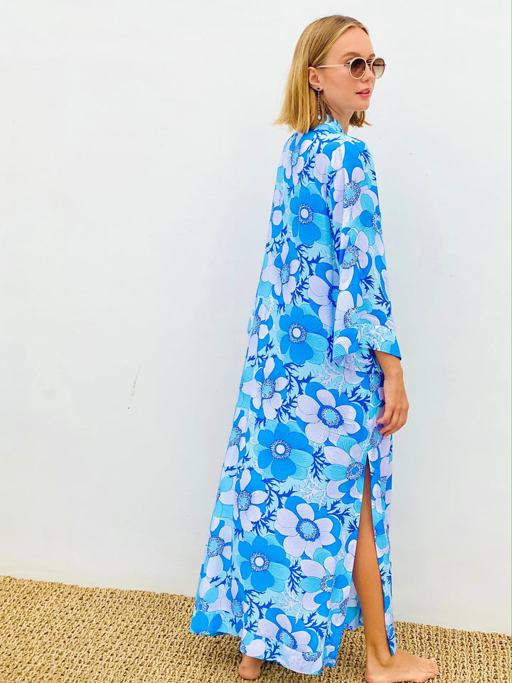 ECLIPSE KAFTAN Blue Orchid